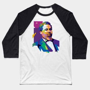 Robert Smalls Popart Baseball T-Shirt